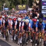 La course en ligne des Européens s'est jouée au sprint KEYSTONE/EPA/OLIVIER MATTHYS